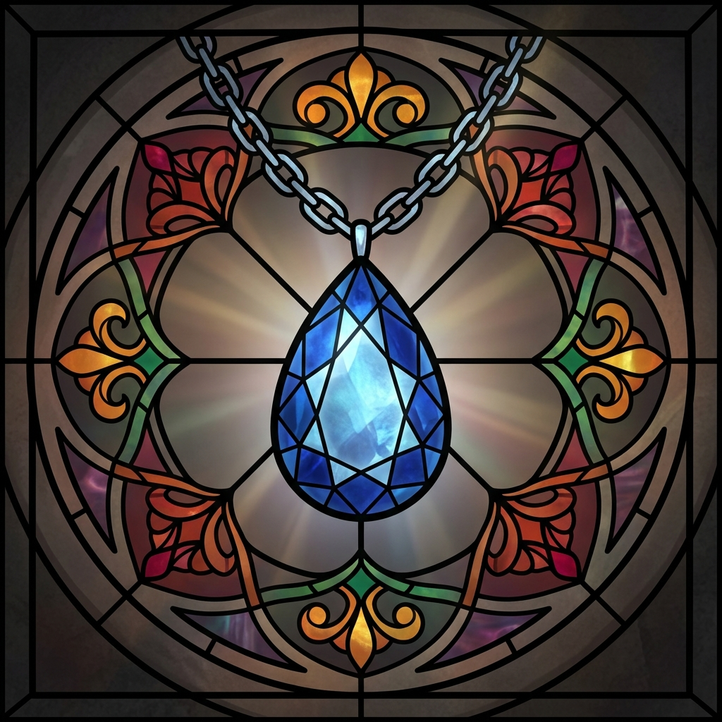 Sapphire Pendant