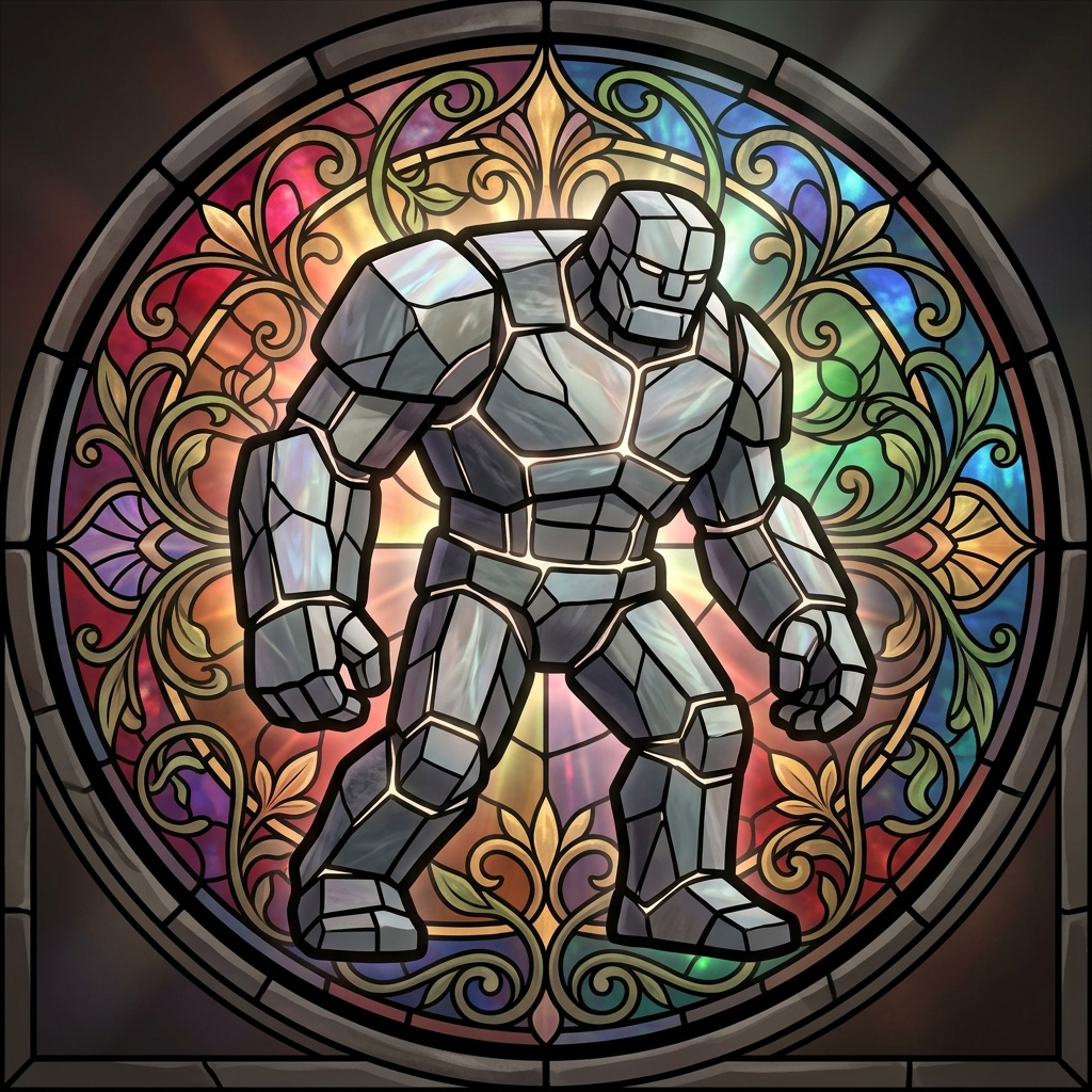 Slate Mosaic Golem