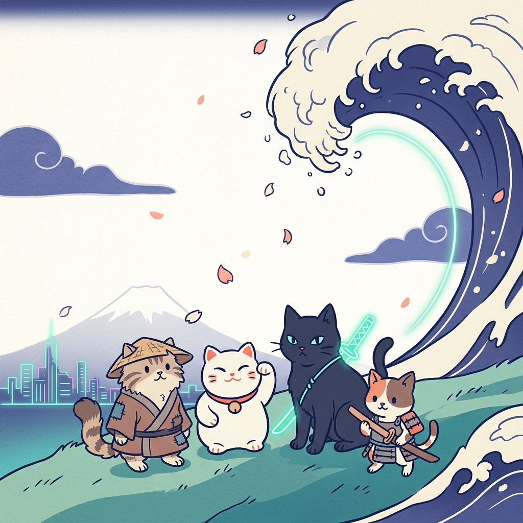 Neko Samurai cover art